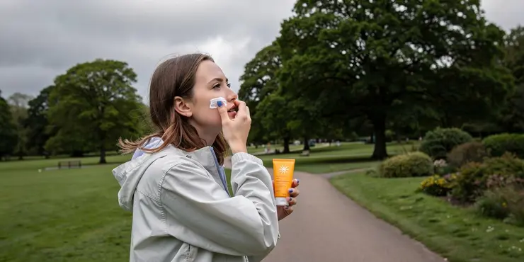 Is it possible to get sunburned on cloudy days?