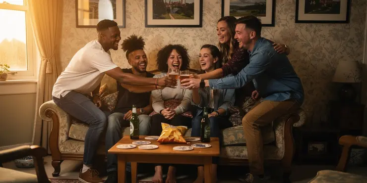 Is it safe to share drinks at a party?