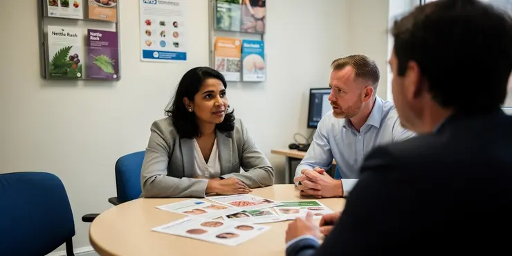 Is nettle rash contagious?