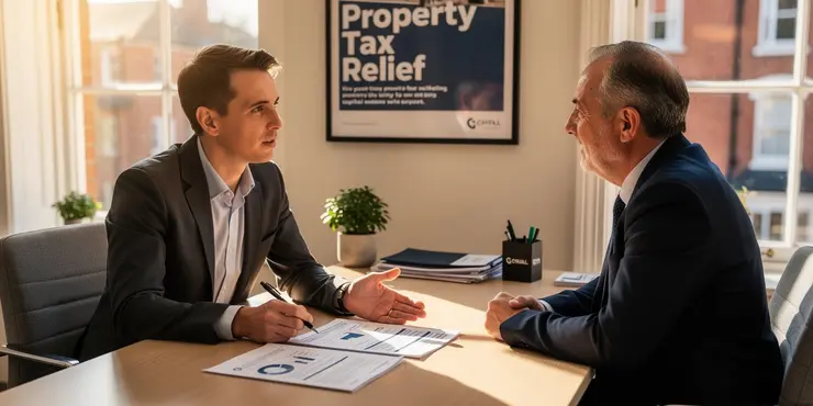 Is there any relief available for CGT on property disposals?