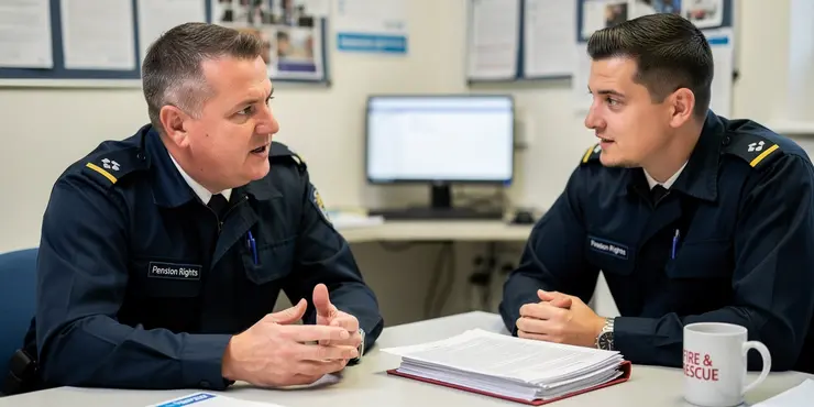 Pension rights for Firefighters in the UK