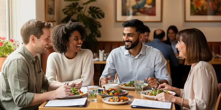 Should I consider the fat content when eating out?