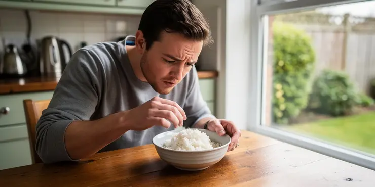 Should I throw away rice that's been left out overnight?