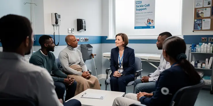 Sickle cell patients share their experiences with the last NHS Chief Executive Amanda Pritchard