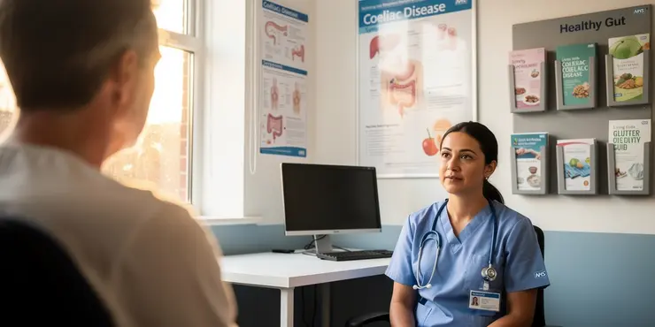 Symptoms of coeliac disease