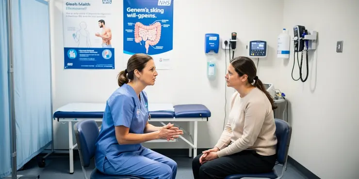 Symptoms of irritable bowel syndrome (IBS)