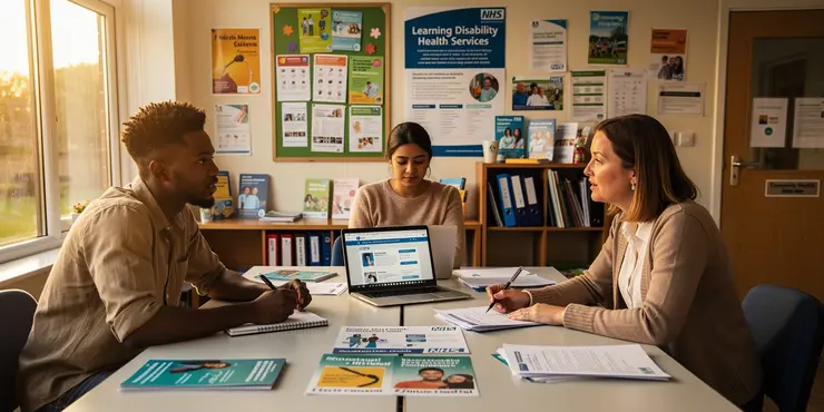 Use of reasonable adjustments to reduce health inequalities for people with a learning disability