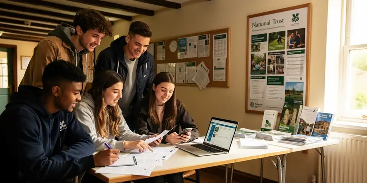 What age do you have to be to work at the National Trust?