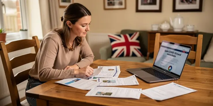 What are the COVID-19 travel restrictions for traveling to Spain?