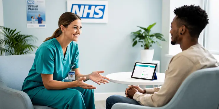 What are the advantages of virtual wards?