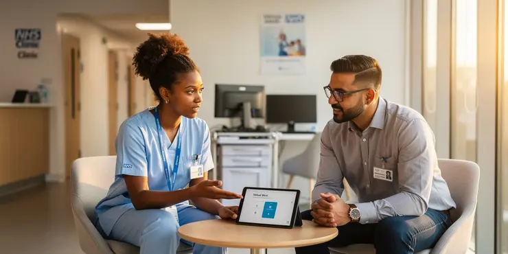 What are the advantages of virtual wards?