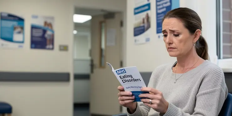 What are the early warning signs of an eating disorder?