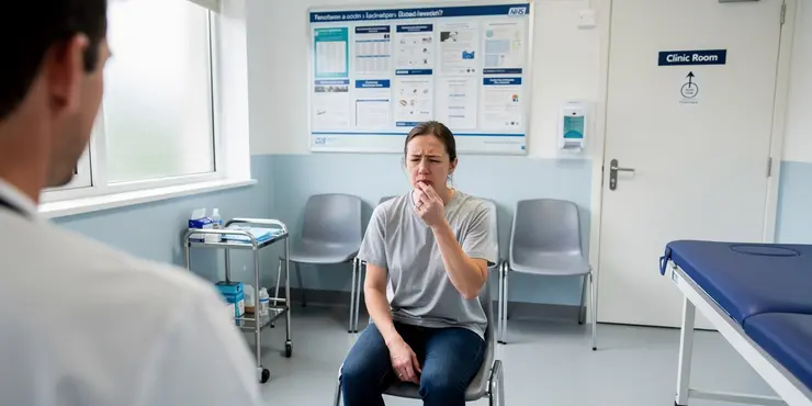 What are the symptoms of a cold sore?