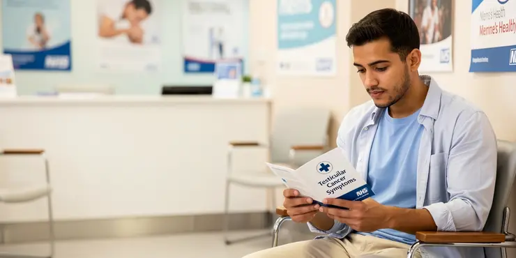 What are the symptoms of testicular cancer?