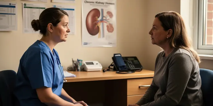 What causes chronic kidney disease?