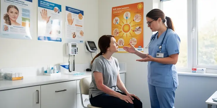 What causes sunburn?