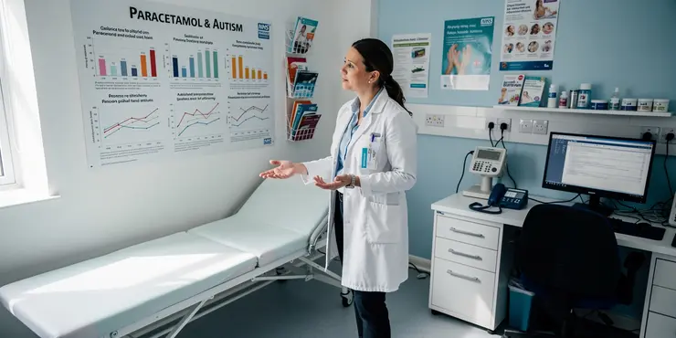 What do researchers say about the link between paracetamol and autism?