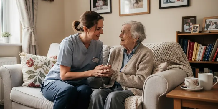 What emotional support is available for carers of Alzheimer's patients?