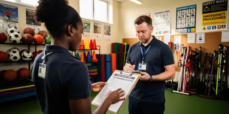 What equipment standards apply to community sports group safety compliance?