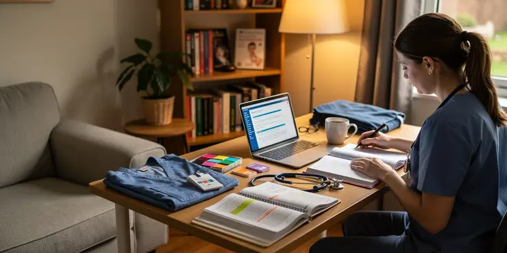 What funding options are available for nursing students in the UK?