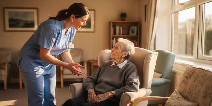 What happens if a resident's care needs change?