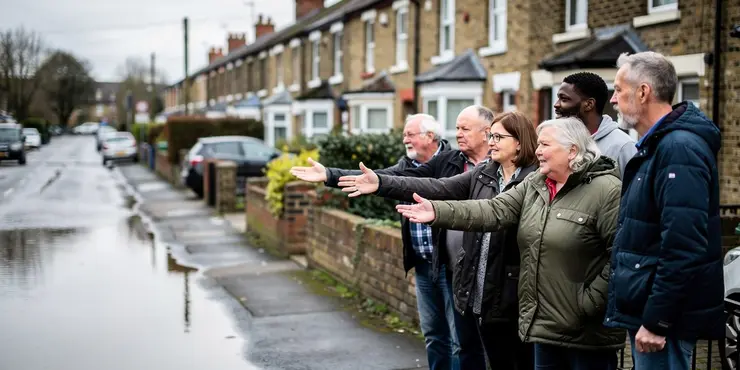 What happens if a water main bursts?