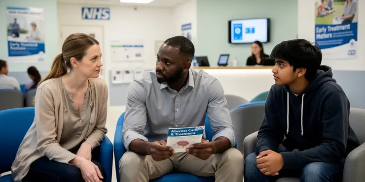 What happens if an abscess is not treated?