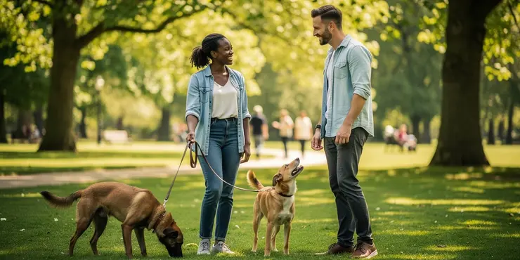 What if the dog was on a leash or the owner said it was friendly?