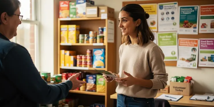 What if there is no food bank near me?