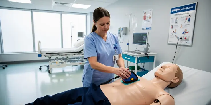 What is a defibrillator?