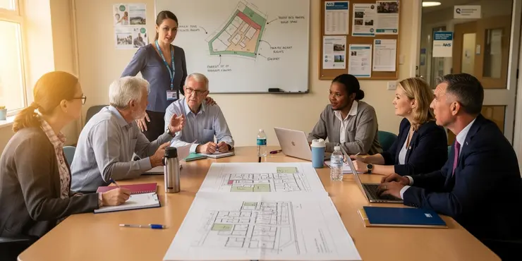 What is an easement and how does it relate to property litigation?