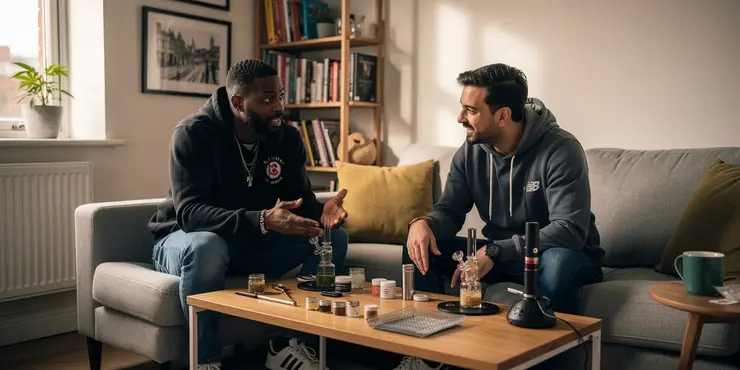 What is dabbing in the context of cannabis extracts?