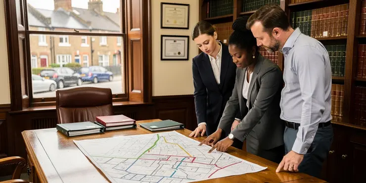 What is encroachment in terms of boundary disputes?