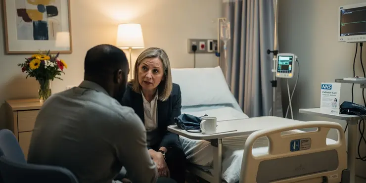 What is palliative care in terminal illness end-of-life care choices?