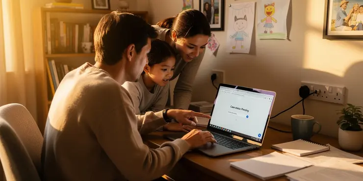 What is the USCIS Case Status Online tool?