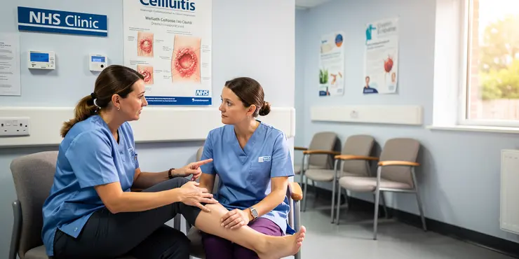 What is the difference between cellulitis and flesh-eating disease?