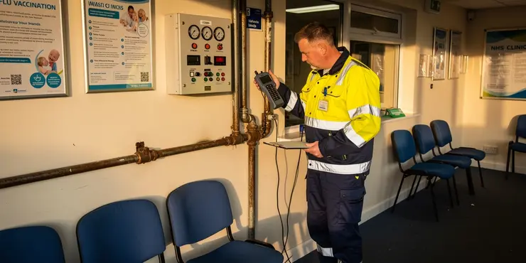 What is the expected timeframe to significantly reduce water loss in the UK?