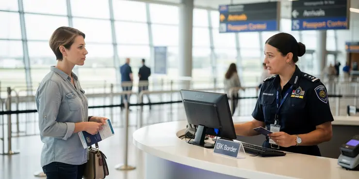 What is the first thing that happens on arrival?