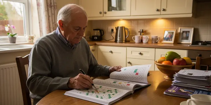 What is the role of mental exercises in maintaining driving skills for seniors?