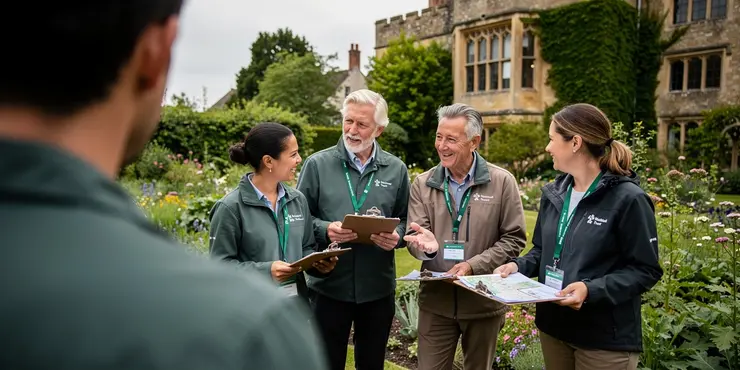 What is the work environment like at the National Trust?