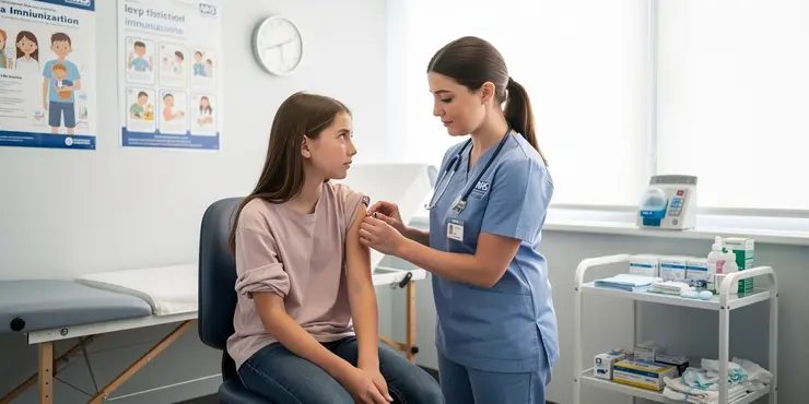 What is the year 8 HPV vaccine? | NHS