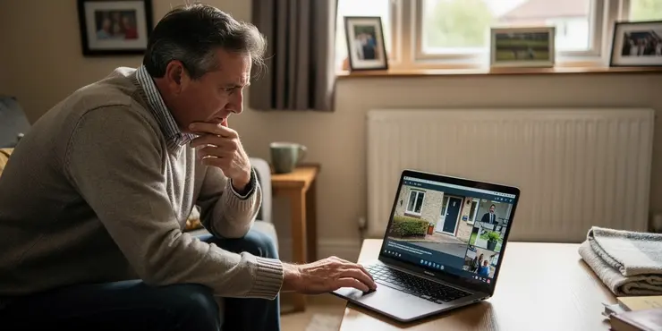 What laws apply to the use of security cameras in the UK?