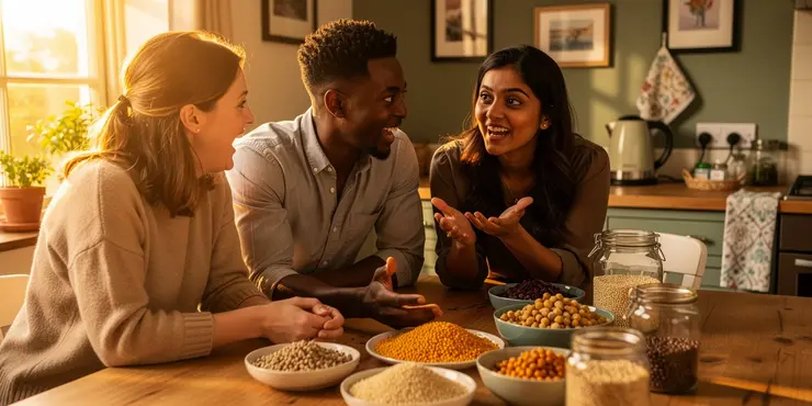 What plant foods provide the most protein per serving for vegetarian or vegan protein intake?