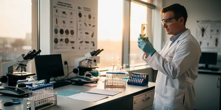 What research is being conducted on mosquito-borne diseases in the UK?