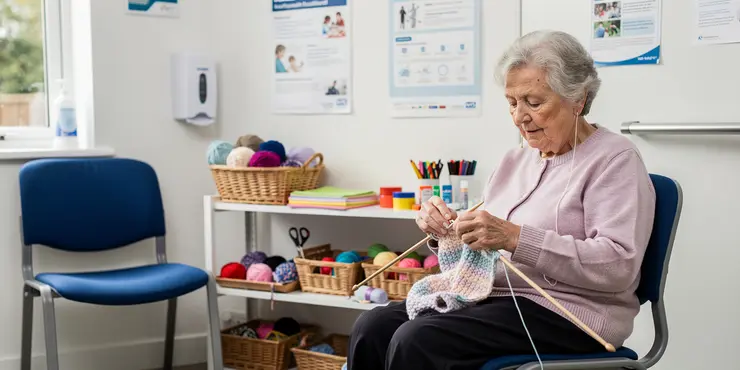 What resources are available for seniors wanting to try crafting?