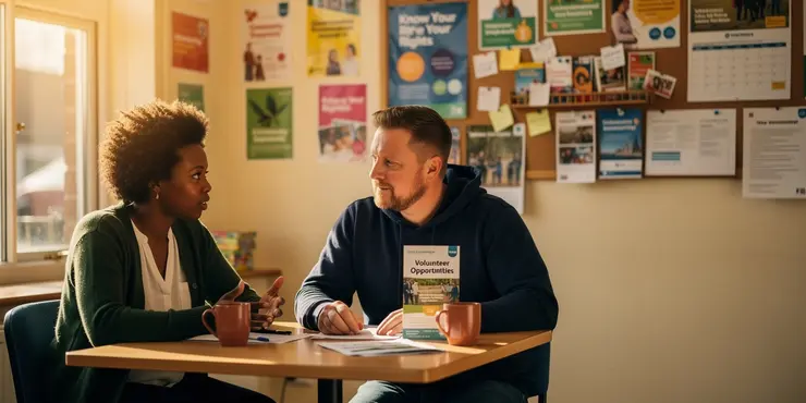 What rights do applicants have regarding criminal convictions volunteering for community groups?
