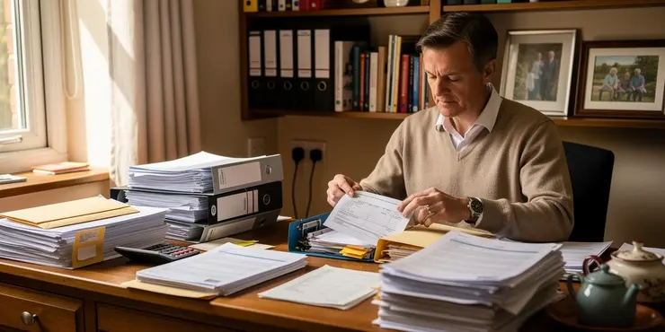 What should I do if I need help managing the tax affairs of the deceased?