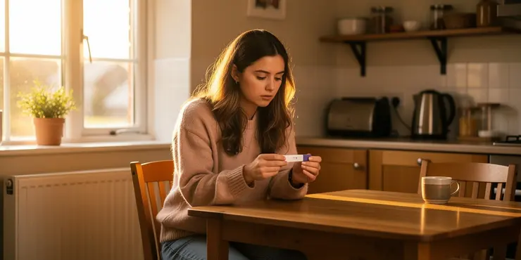 What should I do if my home test results are positive?