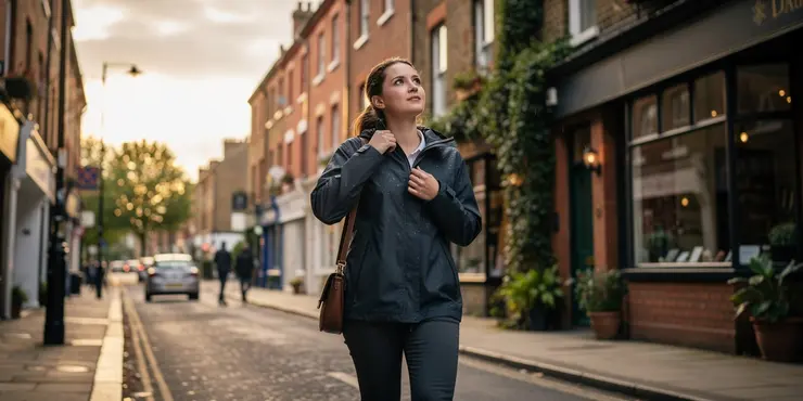 What should I wear when walking to work?