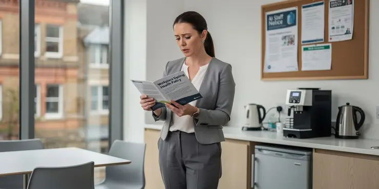 What steps can workplaces take to minimize vaping-related exposure?